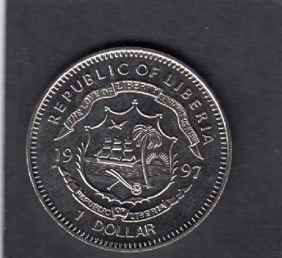 Beschrijving: 1 Dollar GOLDEN WEDDING SHIELDS